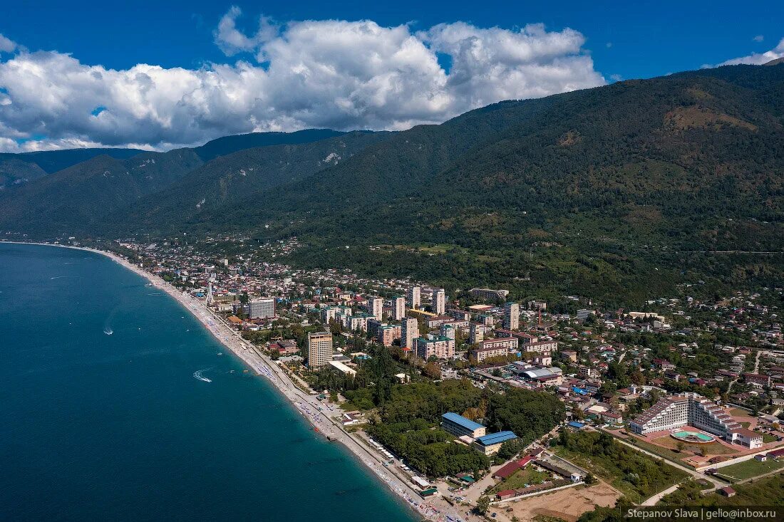 Города курорты абхазии