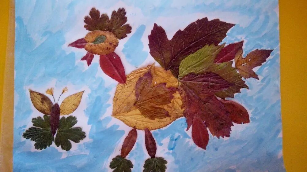 Аппликация из листьев. Поделки из сухих листьев. Аппликация из засушенных листьев. Аппликация из листьев на тему осень. Аппликация с природным материалом.