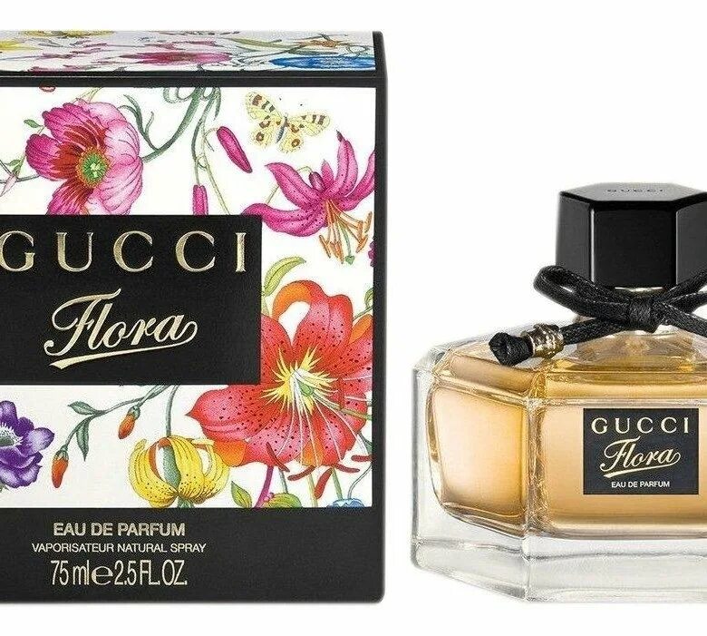 Gucci Flora by Gucci EDP. Духи Gucci Flora Eau de Parfum. Flora by Gucci Eau de Parfum 75ml.