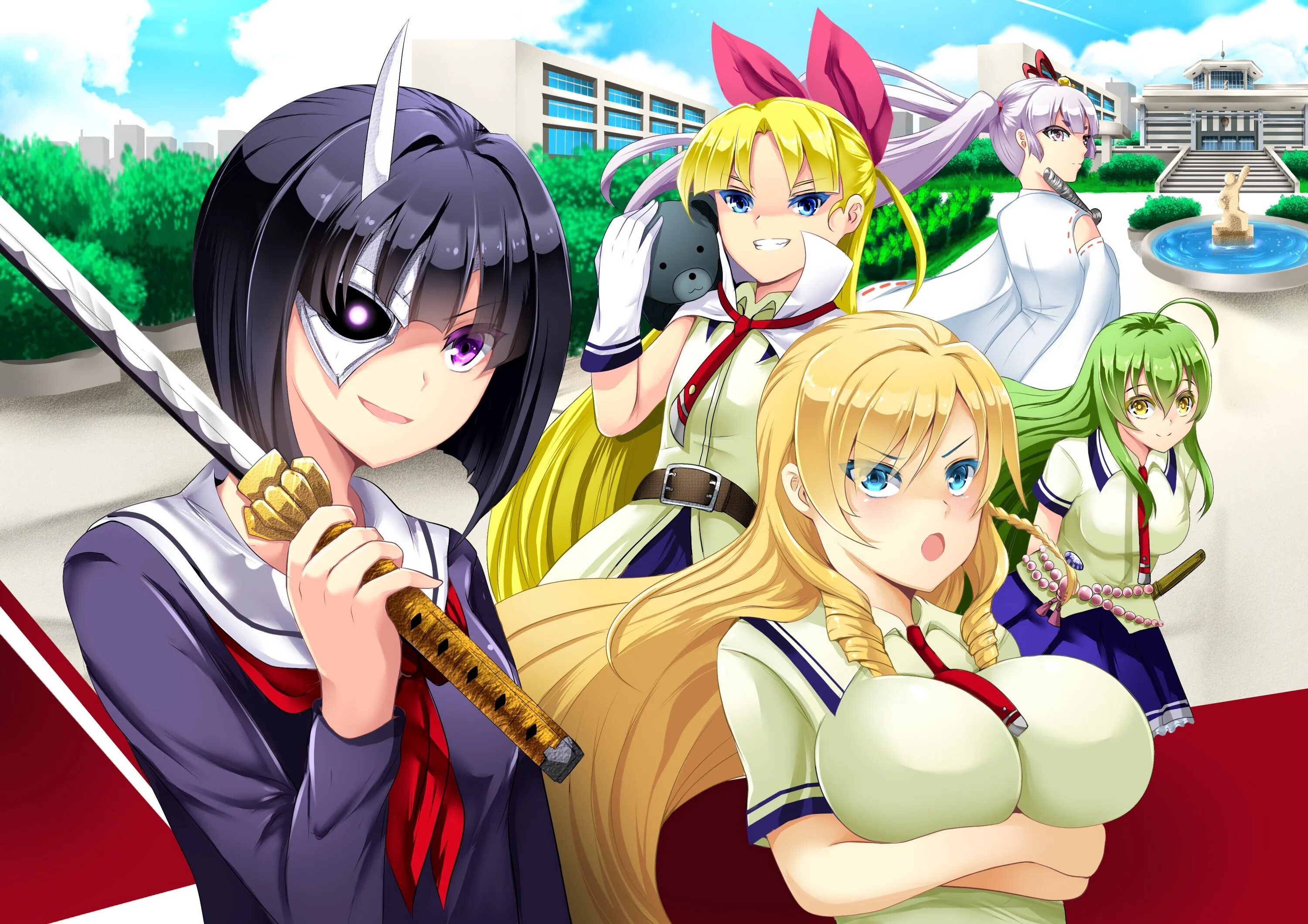 Терапия вооруженных девушек. Busou shoujo machiavellianism. busou shoujo machiavellianism этти. тирания вооружённых девушек мэри. 5 клинков тирания вооружённых девушек.