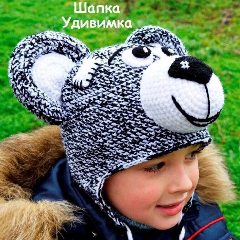 Какие животные шапки. Классные детские шапки. шапка с мордочкой. прикольные детские шапки. прикольные шапочки для мальчиков.