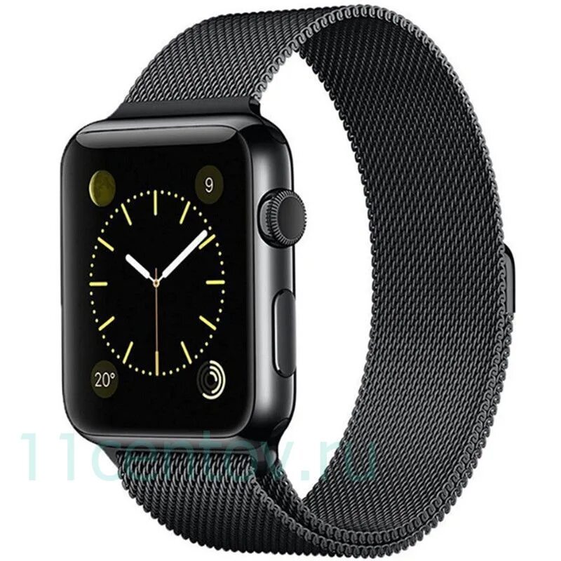 Apple watch 8 40mm. Ремешки для Эппл вотч 5. Ремешок Apple 40mm Milanese loop. Эппл вотч с черным ремешком. Эппл вотч с металлическим ремешком.