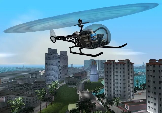 Гта вайс сити вертолет. Grand Theft auto: vice City вертолет. GTA VC вертолет. GTA vice City вертолет. GTA vice City Helicopter.