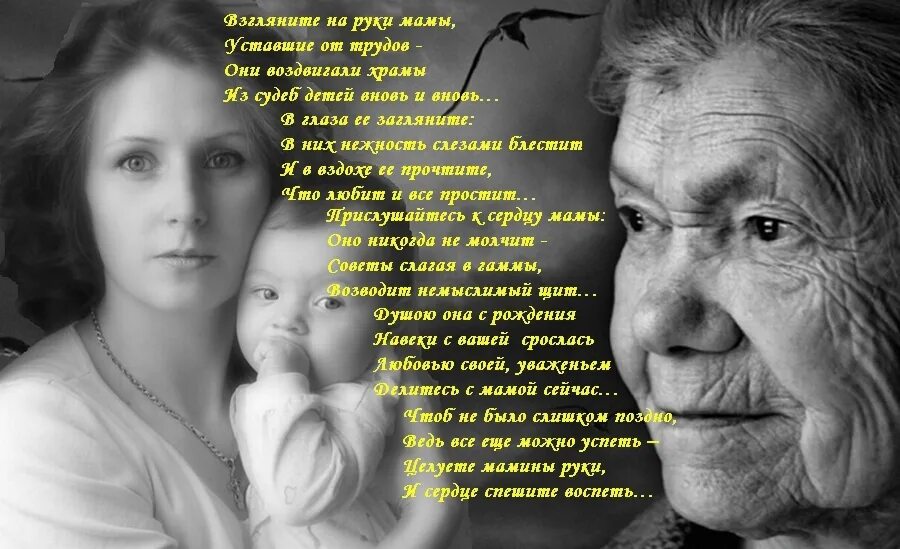 Какими мыслями и чувствами хотел поделиться мамин