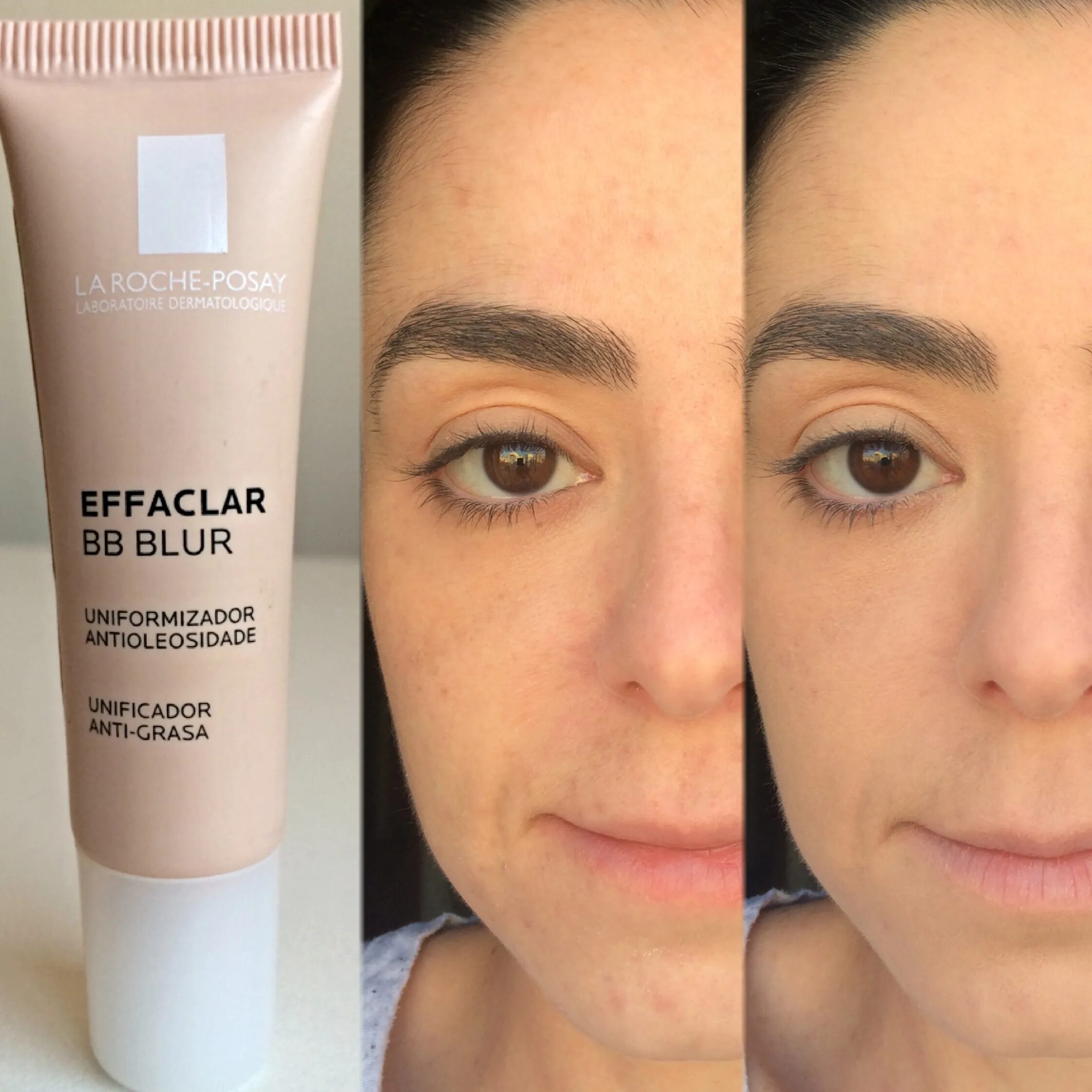 Ла бб. La Roche-Posay Effaclar тональный крем. La Roche-Posay Effaclar Duo до после. La Roche Posay BB Blur. Ля Рош ВВ крем тональный.