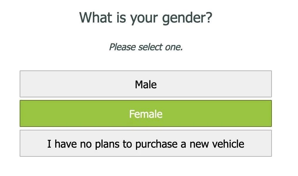 Select yours. Select yours