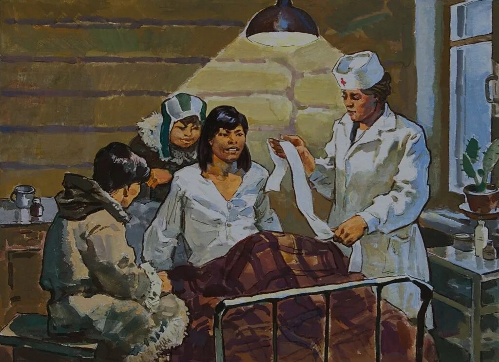 бакаева майя яковлевна художник. портрет хирурга. медицина в живописи художников. врач картина. портрет врача.