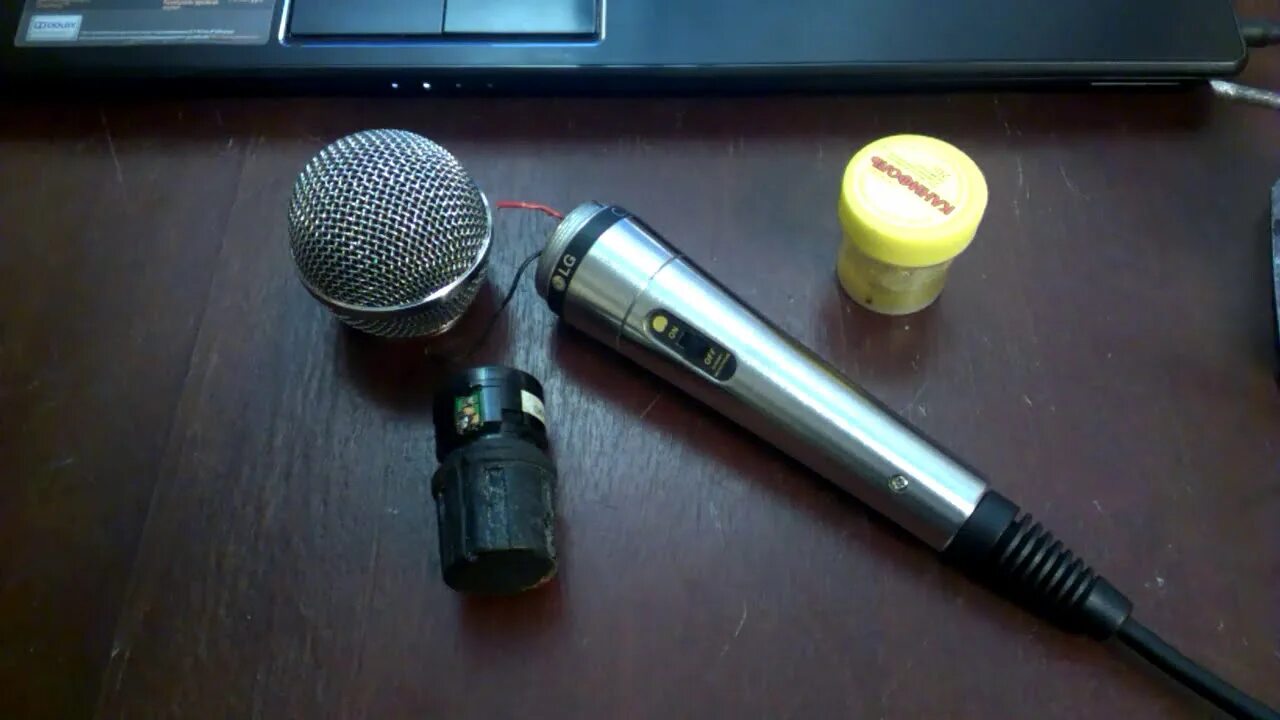 Ремонт микрофона BBK DM 100 - YouTube
