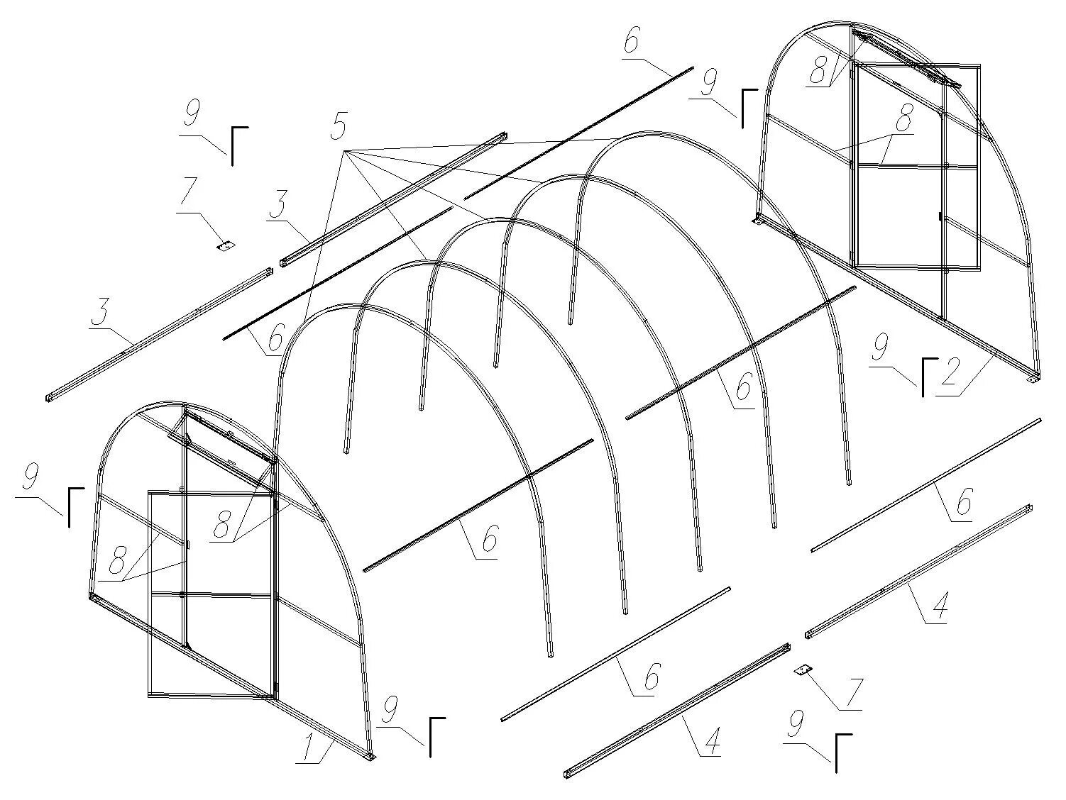 Сборка арочной теплицы. Митлайдер теплица арочная чертеж. Чертежи теплицы тюльпан антишторм. Теплица Митлайдера арочная чертежи. Теплица по Митлайдеру чертеж.