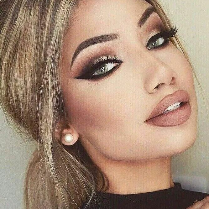 Вечерний макияж со стрелками фото Instagram photo by Vanity makeup * May 7, 2016 at 1:52am UTC Maquiagem festa, Ma