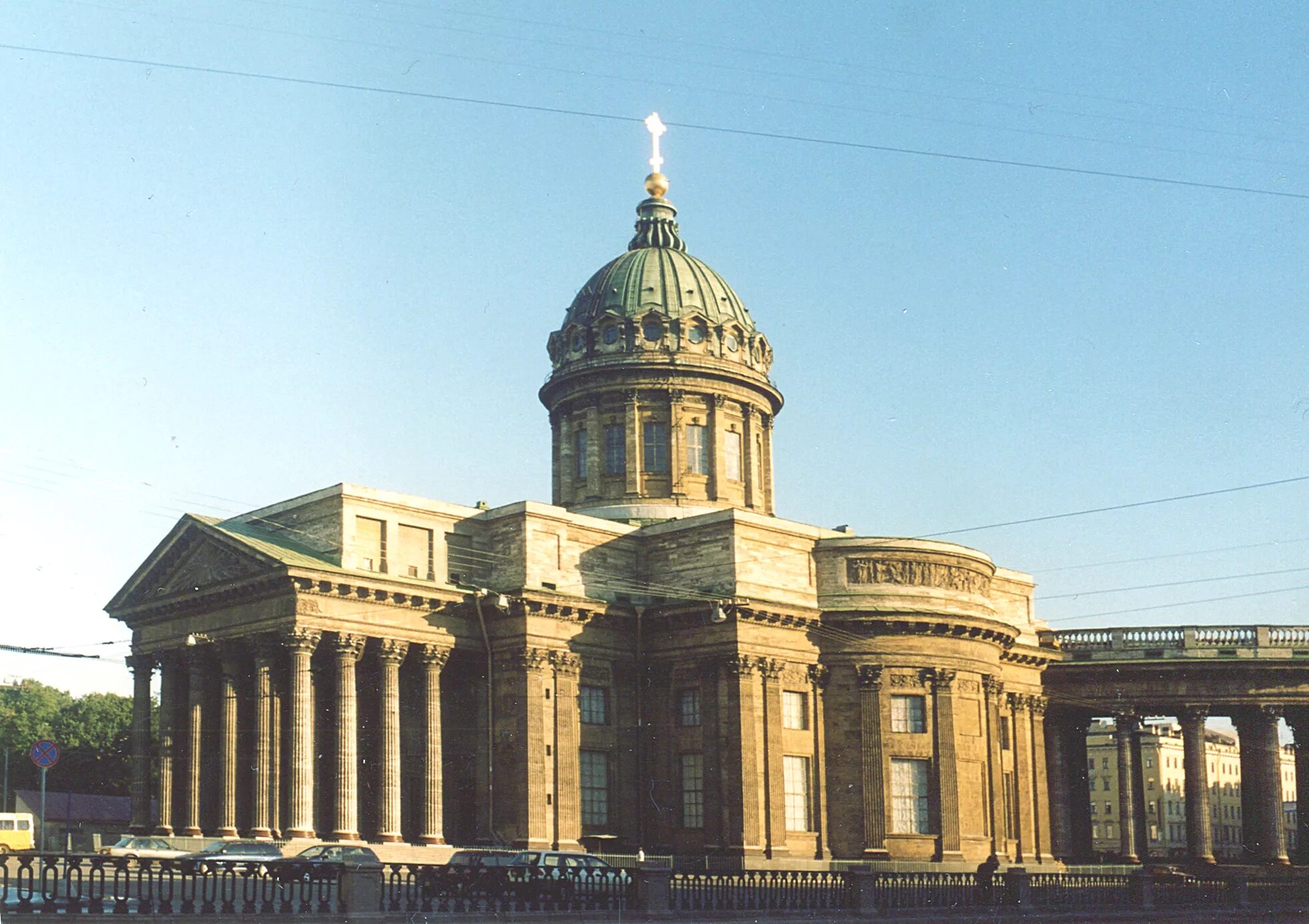 Фасады Казанского собора в Петербурге.