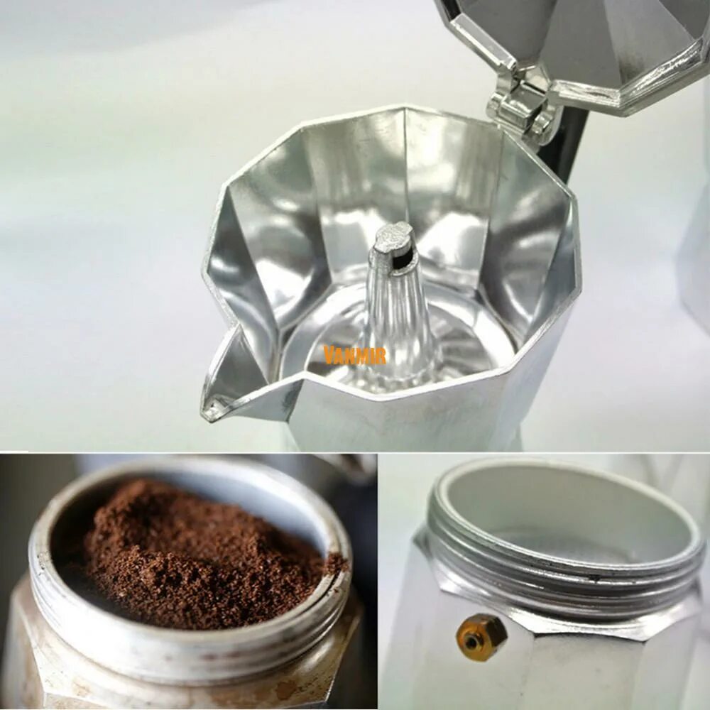 Кофеварка гейзерная Mocha Pot. Гейзерная кофеварка 300 BJB 150 мл. Гейзерная кофеварка эспрессо мейкер. Помол кофе для гейзерной