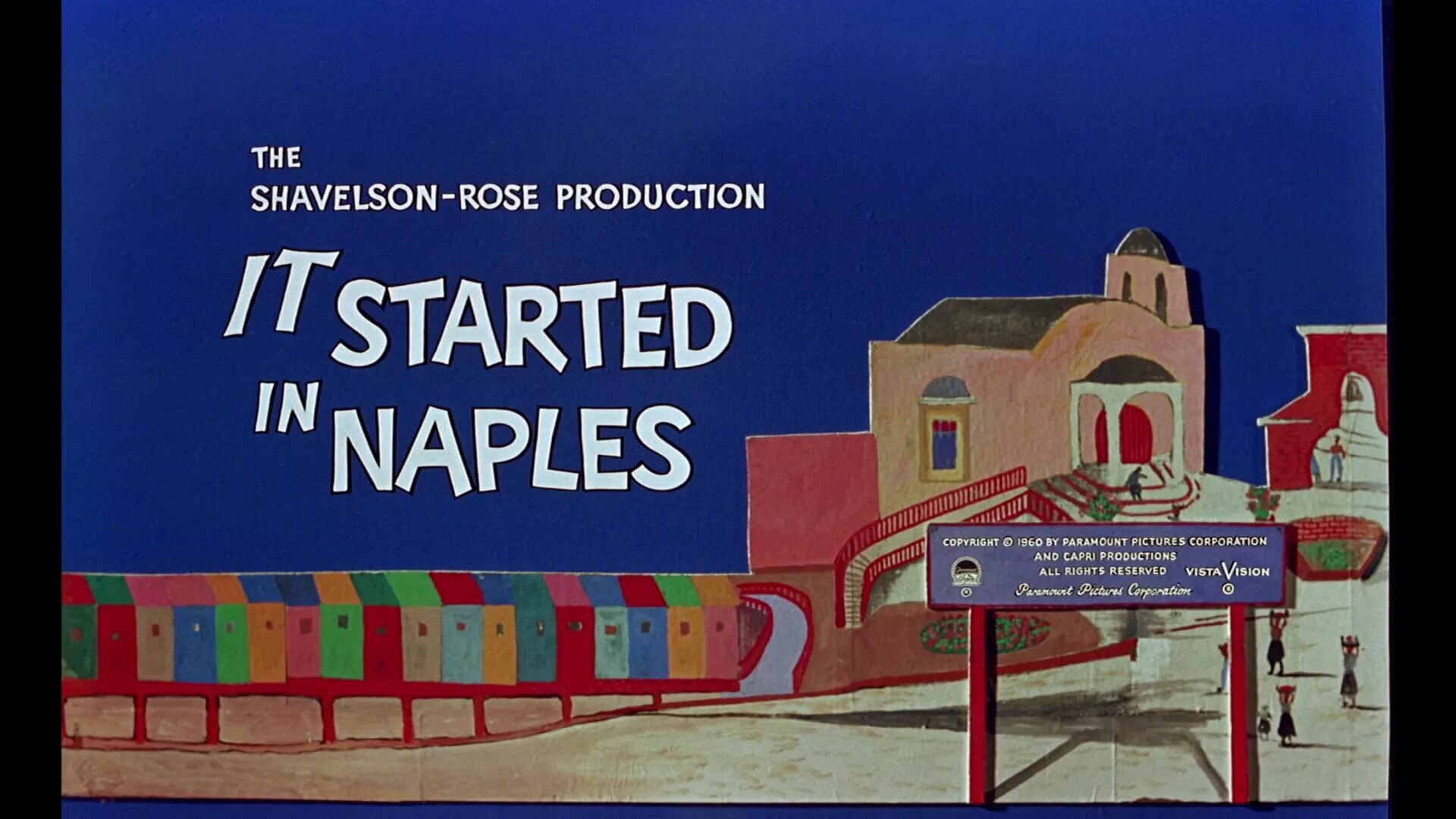 In start it all. It started in naples 1960. shavelson.