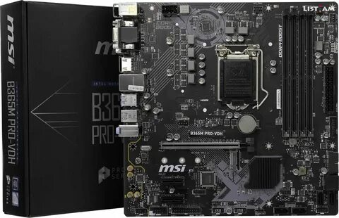 Материнская плата msi mag b365m