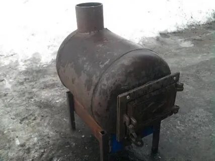 Правильная буржуйка своими руками