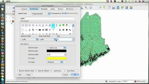 Как сделать карту в qgis
