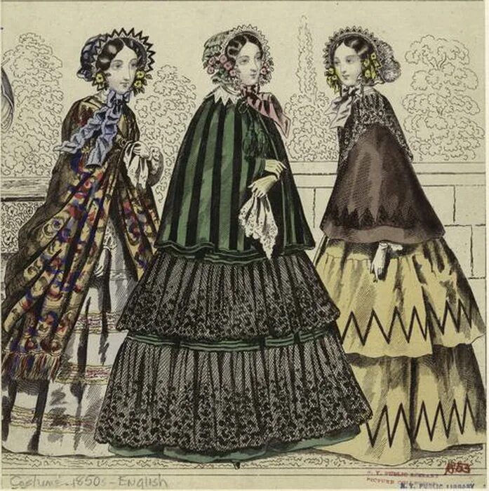 платья 1850-х годов. мода 1850 х. мода 1850 годов. кринолин 1850. викторианская женская мода 1860.