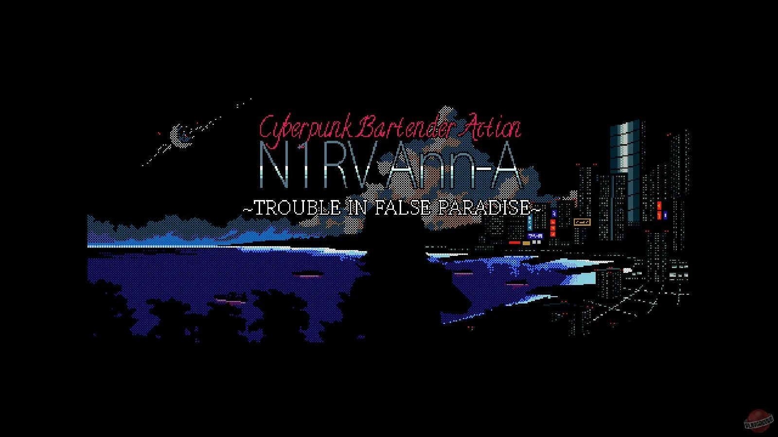 N1rv ann a cyberpunk bartender action. Va 11 hall a обои на пк. игры от разработчиков игры n1rv ann-a: cyberpunk bartender action.