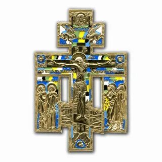 Крест распятие с предстоящими