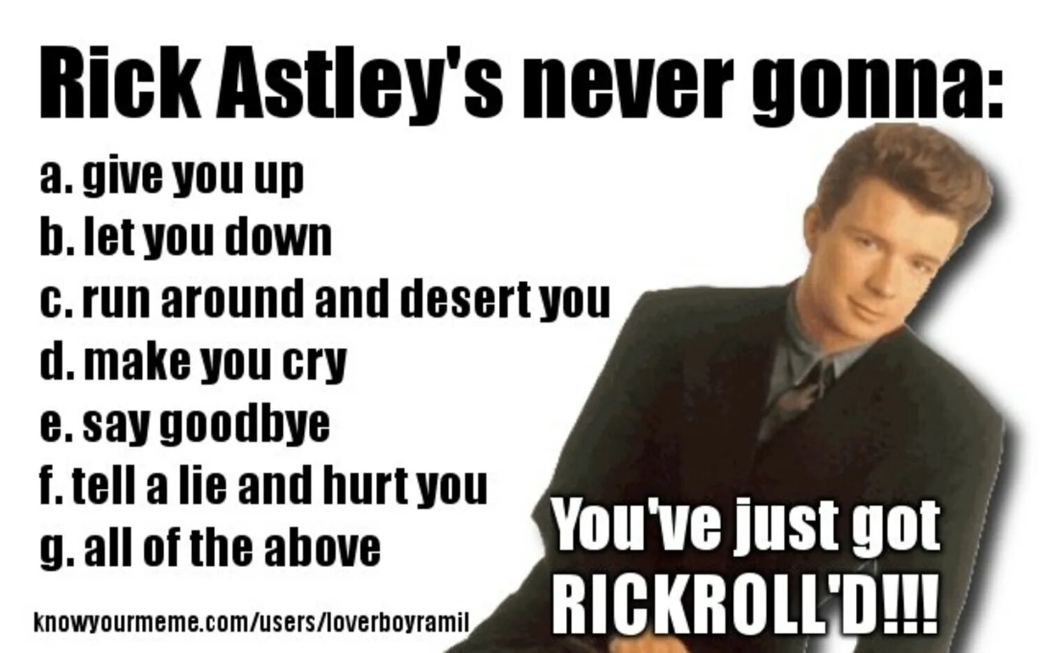 Рикролл мем. Rick Astley RICKROLLED. Рик ролл Мем. Рик Эстли Мем. Rick Astley say Goodbye.