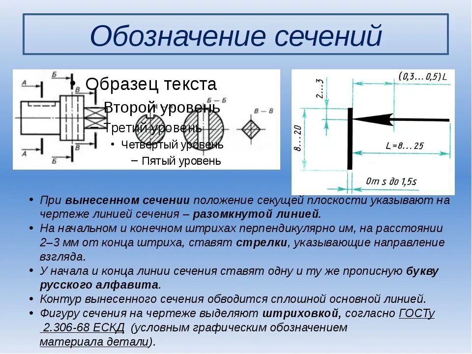 Обозначение сечения на чертеже. Обозначение разреза на чертеже. Обозначение сечений в черчении. Линия сечения на чертеже. Как обозначается в случае разрыва