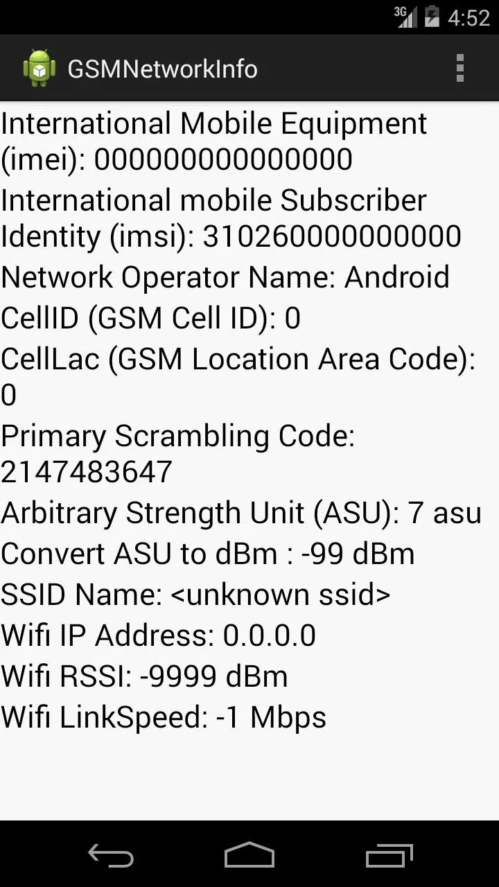 Gsm андроид. GSM info это. 4x4 info в Android. Картинки IMSI TURBOPDF.