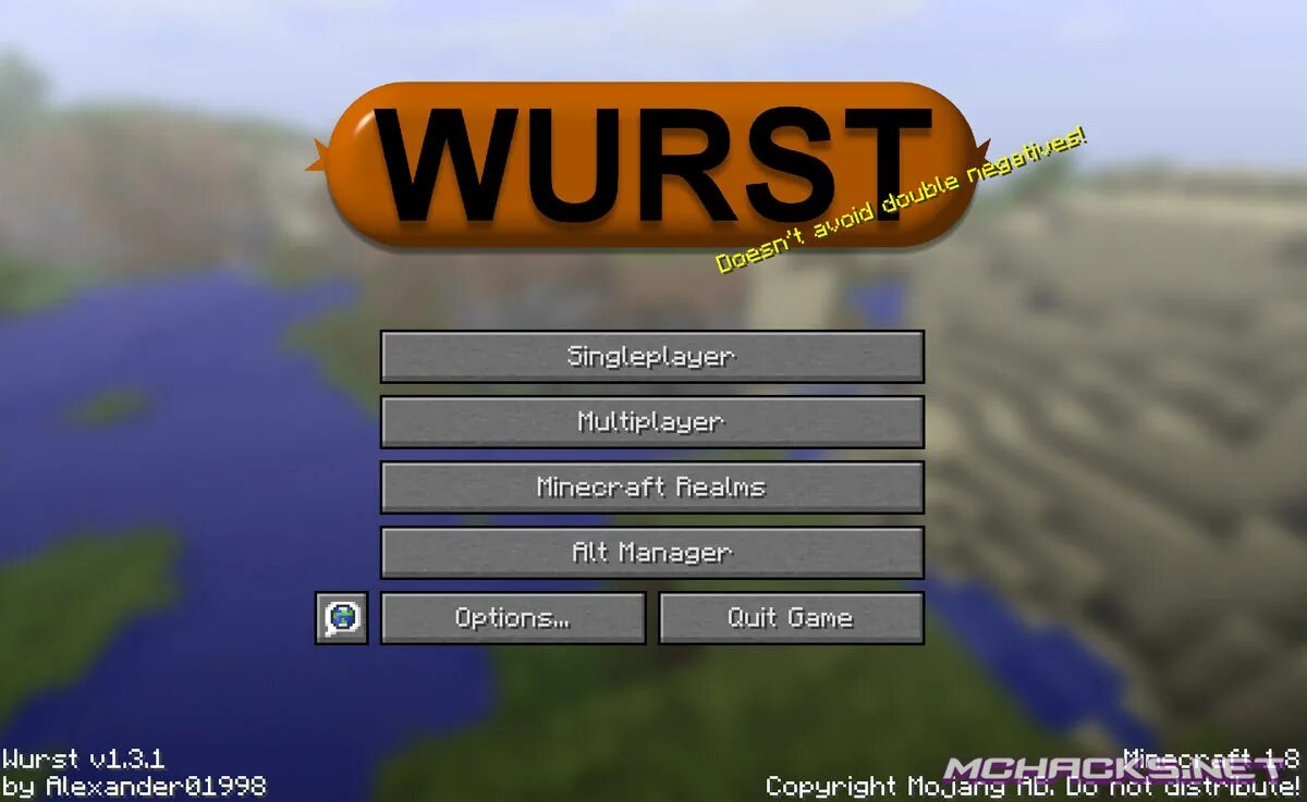 Wurst client. Wurst читы. Wurst Minecraft чит. Чит Wurst Hacked client.