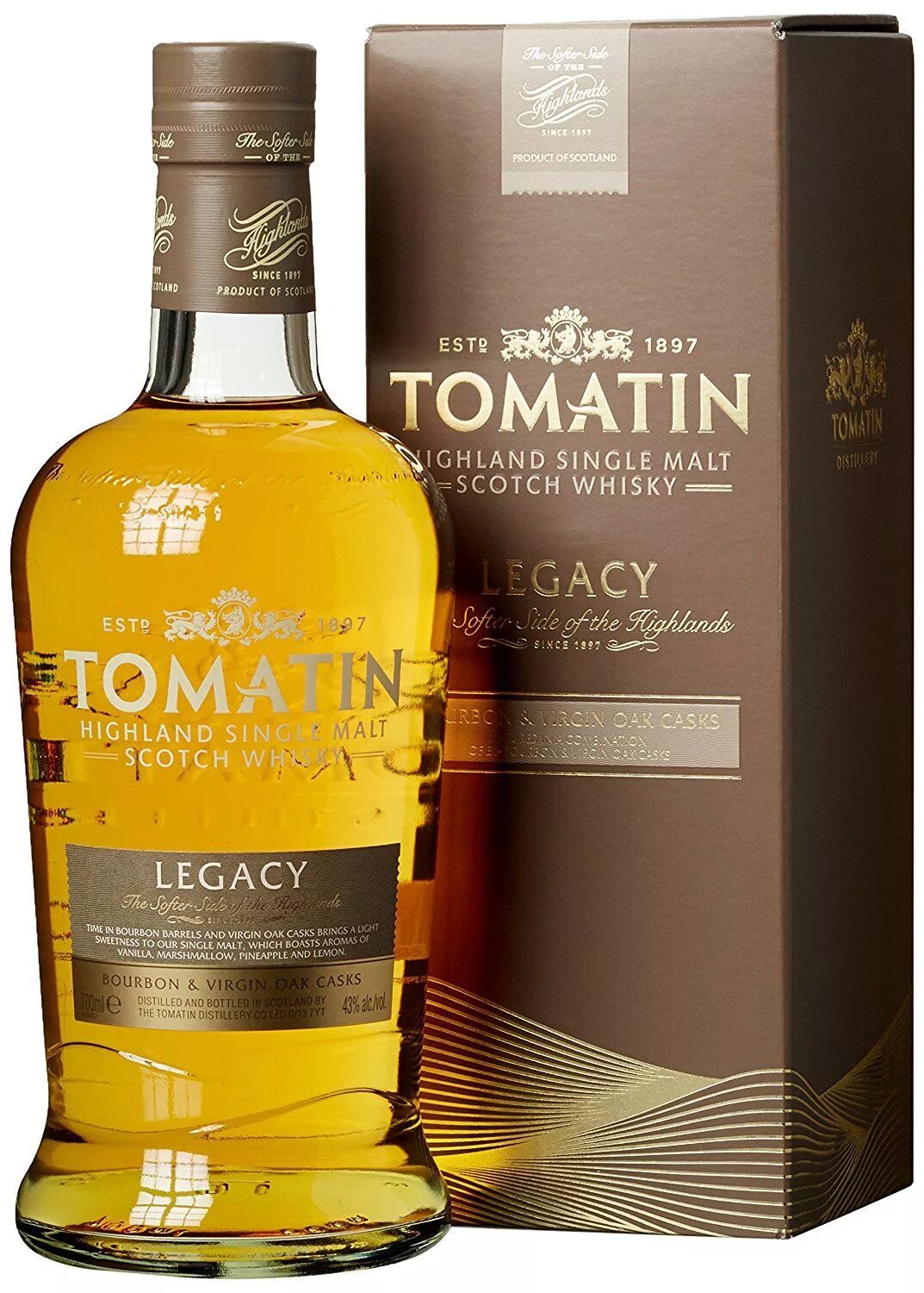 Виски Томатин Легаси. Tomatin Highland Single Malt Scotch Whisky. Виски Tomatin Single Malt. Виски Tomatin, "Legacy", 50 мл.