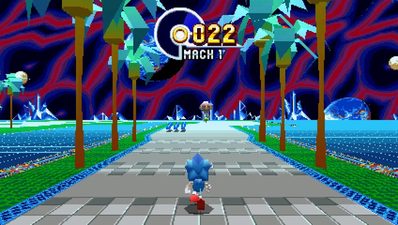 Игру соник плюс. Sonic Special Stage. Соник Мания СД. Sonic CD Gameplay. Sonic CD Special Stage.