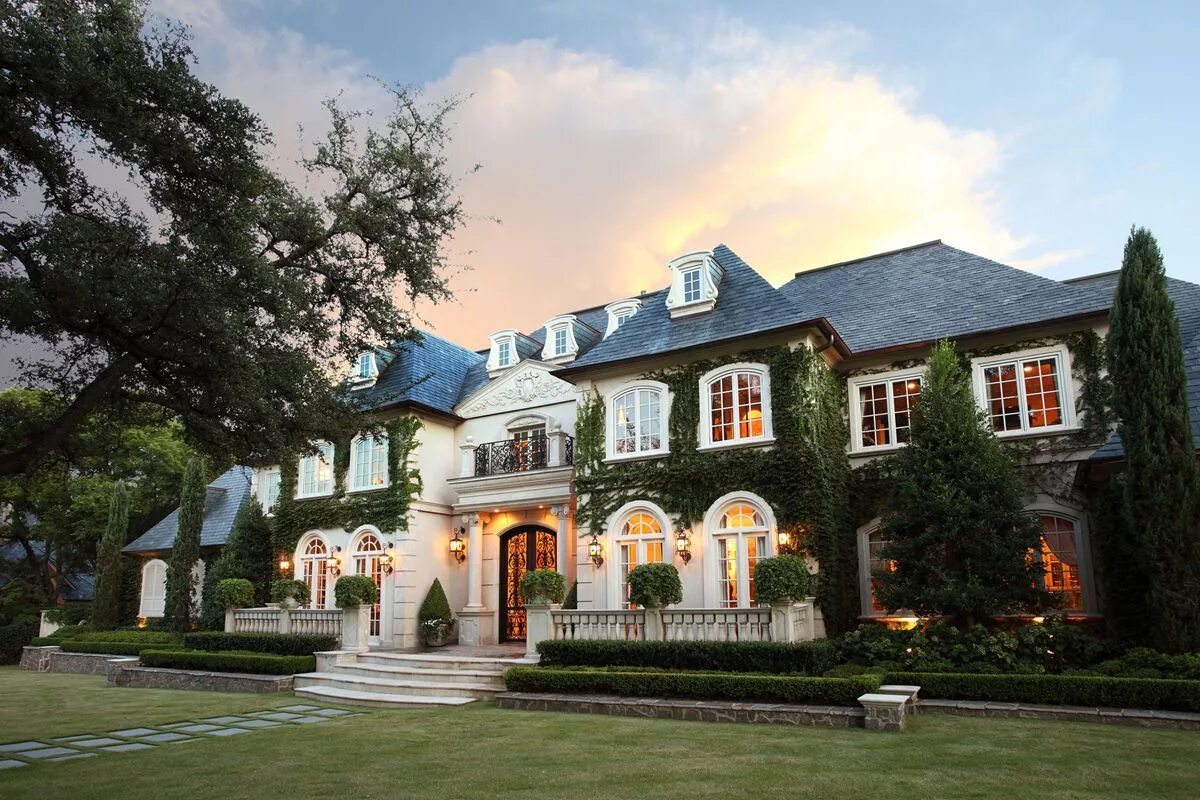 Американская дача. Дом в Далласе. Картинки на тему my Dream House-. The most beautiful Mansion.