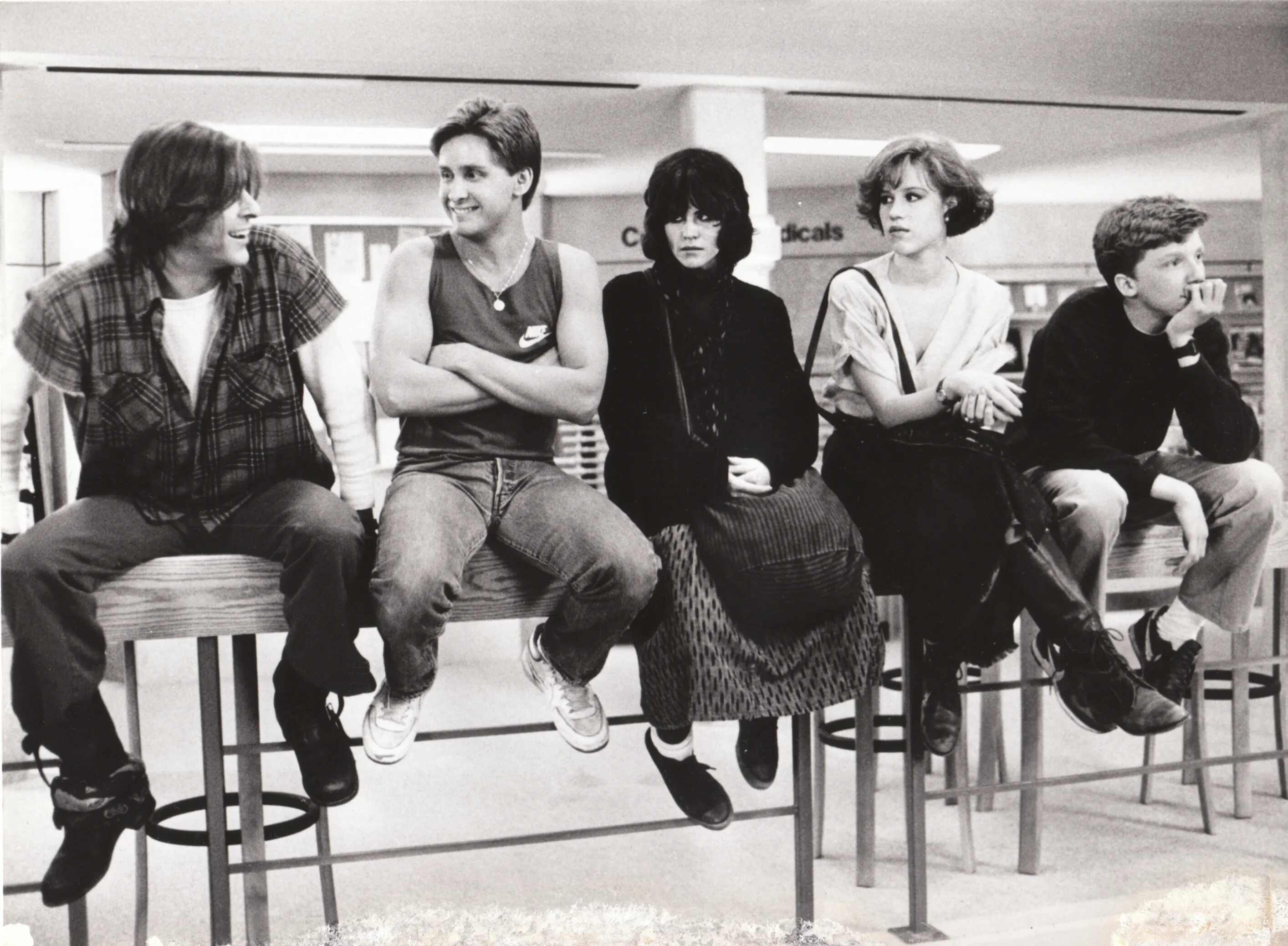 Клуб завтрак видео. Клуб «завтрак» / the Breakfast Club (1985). Джадд Нельсон и Молли Рингуолд.