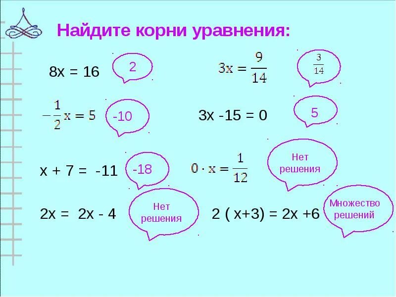 Найдите корень уравнения. Нвйдите корня уравнения. Найдите корень уравнения х-2.