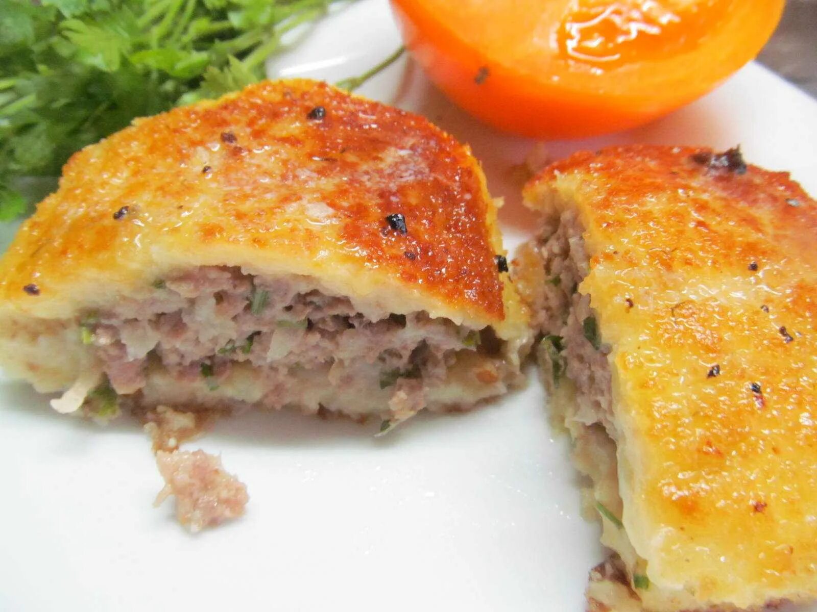 Зразы из картофеля с фаршем