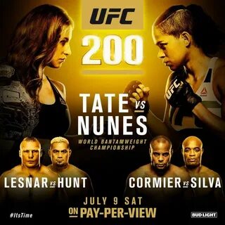 Ufc 200 кард