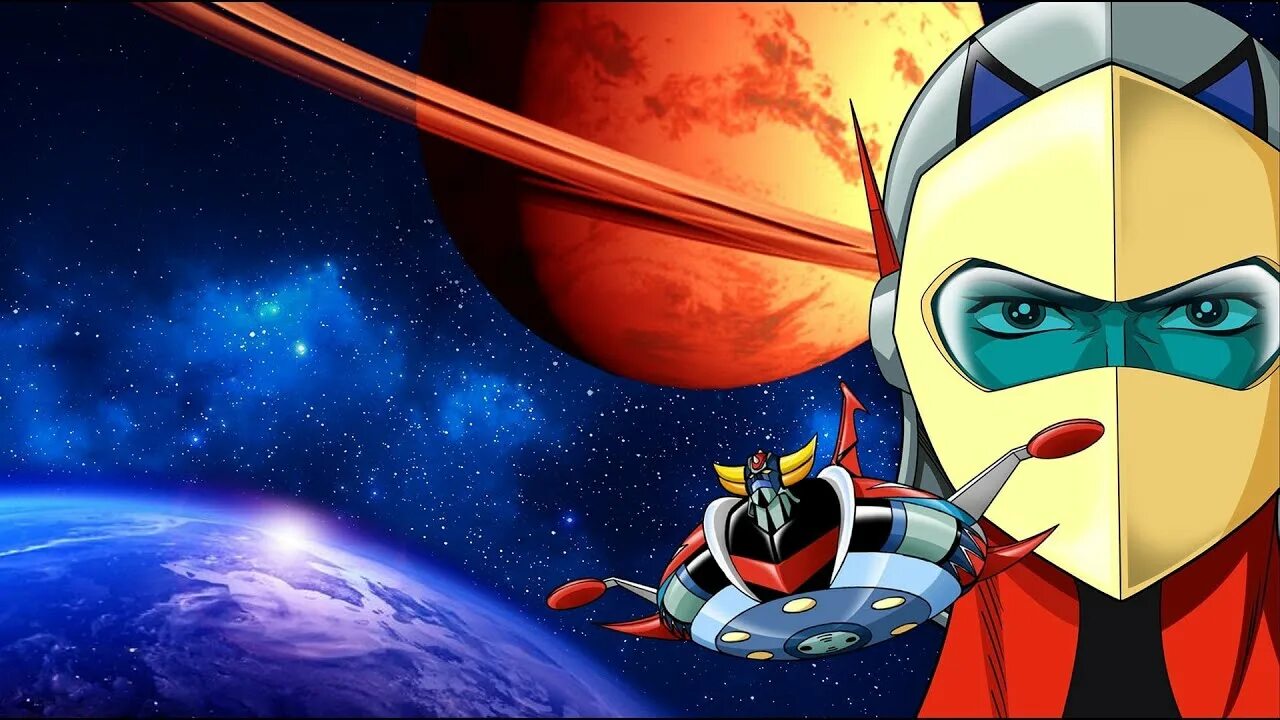 Grendizer. Дюк Флит Грендайзер. Инопланетный робот Грендайзер. Грендайзер Вега. UFO Robo: Gurendaizâ.