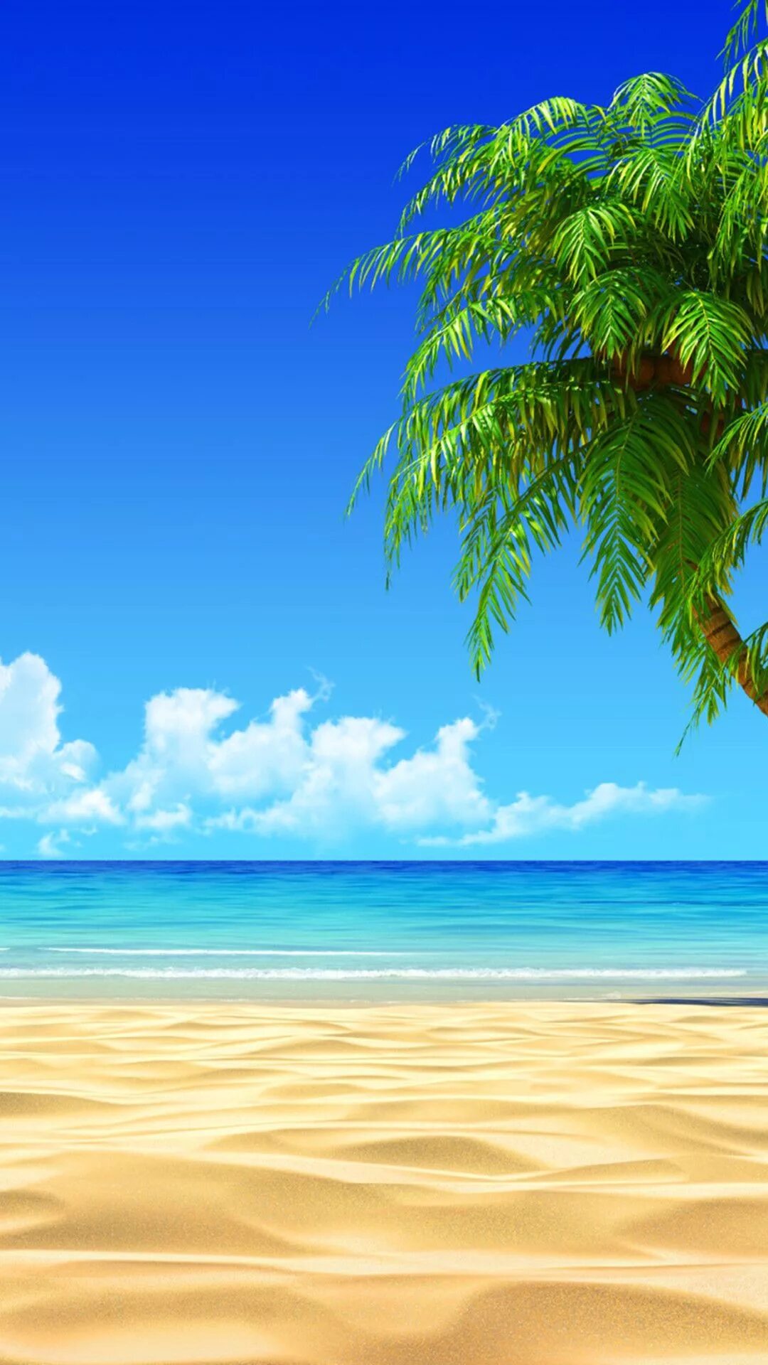 Красивые обои на андроид вертикально. Пляж фон. Море пальмы. Пейзаж пляж. Летний пляж.