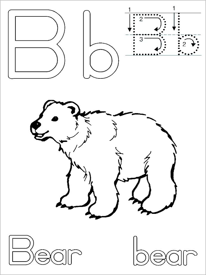 Английское слово медведь. Раскраска на английском. Раскраска с английскими словами. Раскраски для детей на английском языке. Раскраски на английском для малышей.