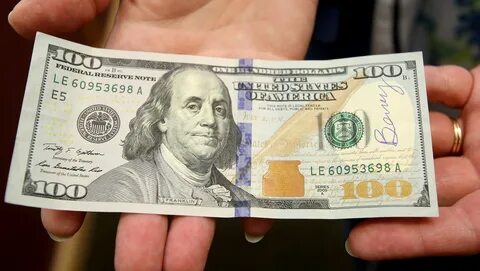 100 долларов на сумму