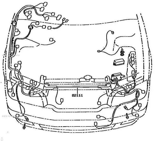 Капот тойота виста. Схема проводки Тойота Камри 50. Схема проводки Camry sv40. Схема проводки Камри sv32. Camry sv30 схема электропроводки.