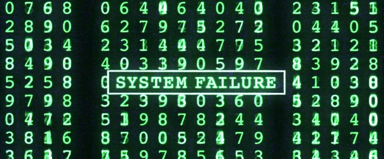 System failure Matrix. Матрица цифры. Матрица ошибок. Матрица код.