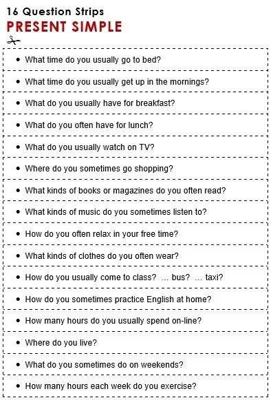 Sometimes go. Present simple questions speaking. Present simple questions for Beginners. Question Words present simple. Present simple questions for discussion.