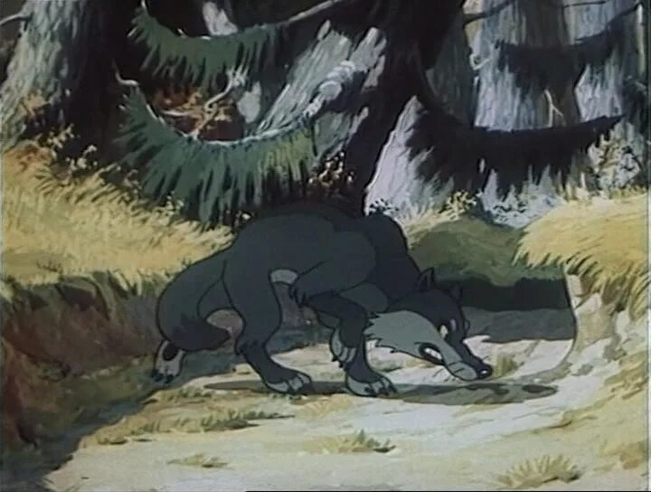 в лесной чаще мультфильм 1954. в лесной чаще жил. в лесной чаще мультфильм 1954 кадры. в лесной чаще жил. мультик про барсучонка в лесной чаще.