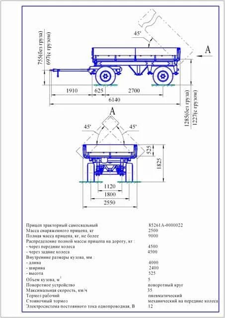 Характеристика телеги. Прицеп тракторный 2 ПТС-4 785а технические характеристики. Прицеп 2 ПТС-2 технические характеристики. Прицеп тракторный псе-ф-12.5 схема.