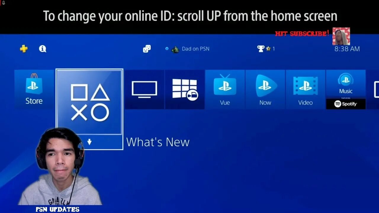 Playstation network id