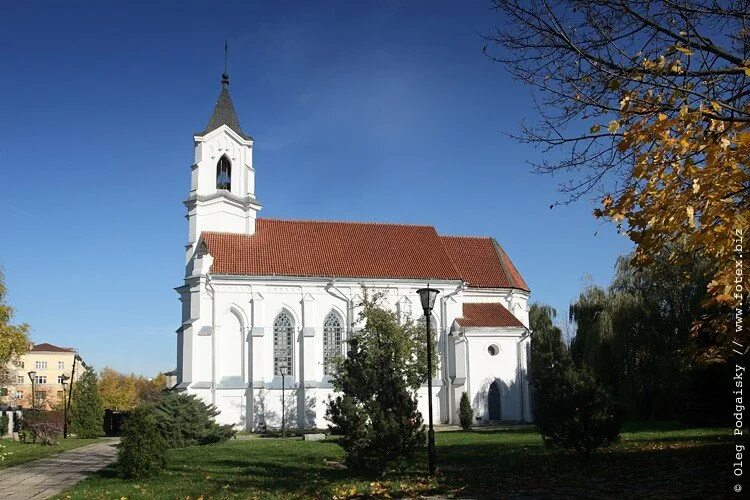 гервяты костел дендропарк. беларусь видзы костел девы марии. роха. костел рождества девы марии в видзах. костел пресвятой троицы.