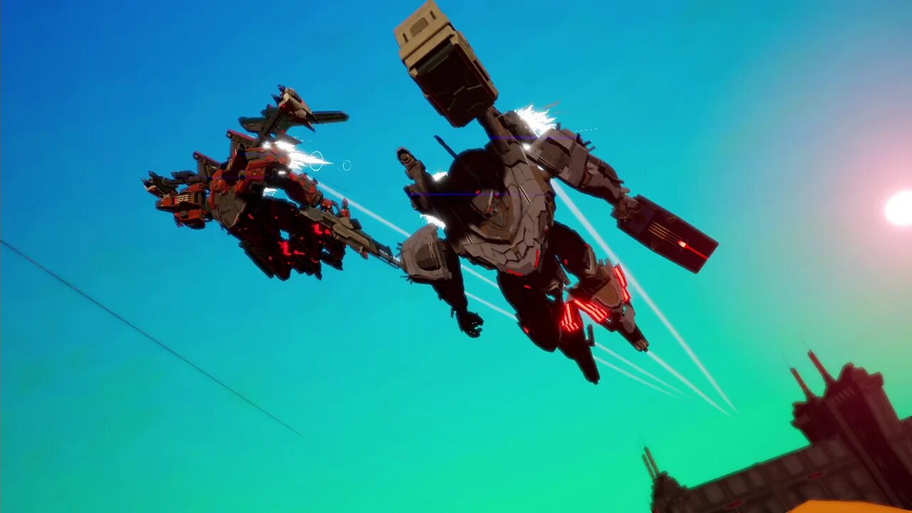 Daemon x machina. Daemon x machina nintendo switch. daemon x machina кооп. daemon x machina боссы.