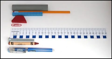 Measurement with inches and centimeters - Math Things gambar png.