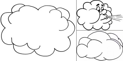 туча раскраска