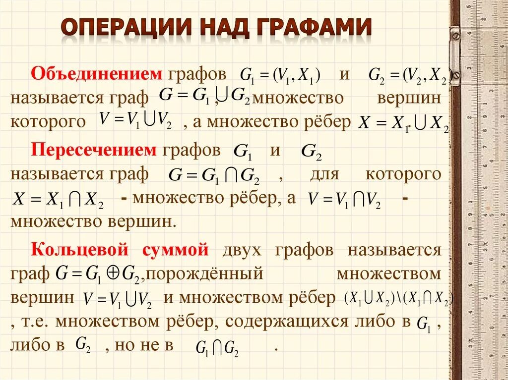 Кольцевая сумма. Операции над графами таблица. Операции над графами объединение пример. Операции над графами дискретная математика. Графы операции над графами.