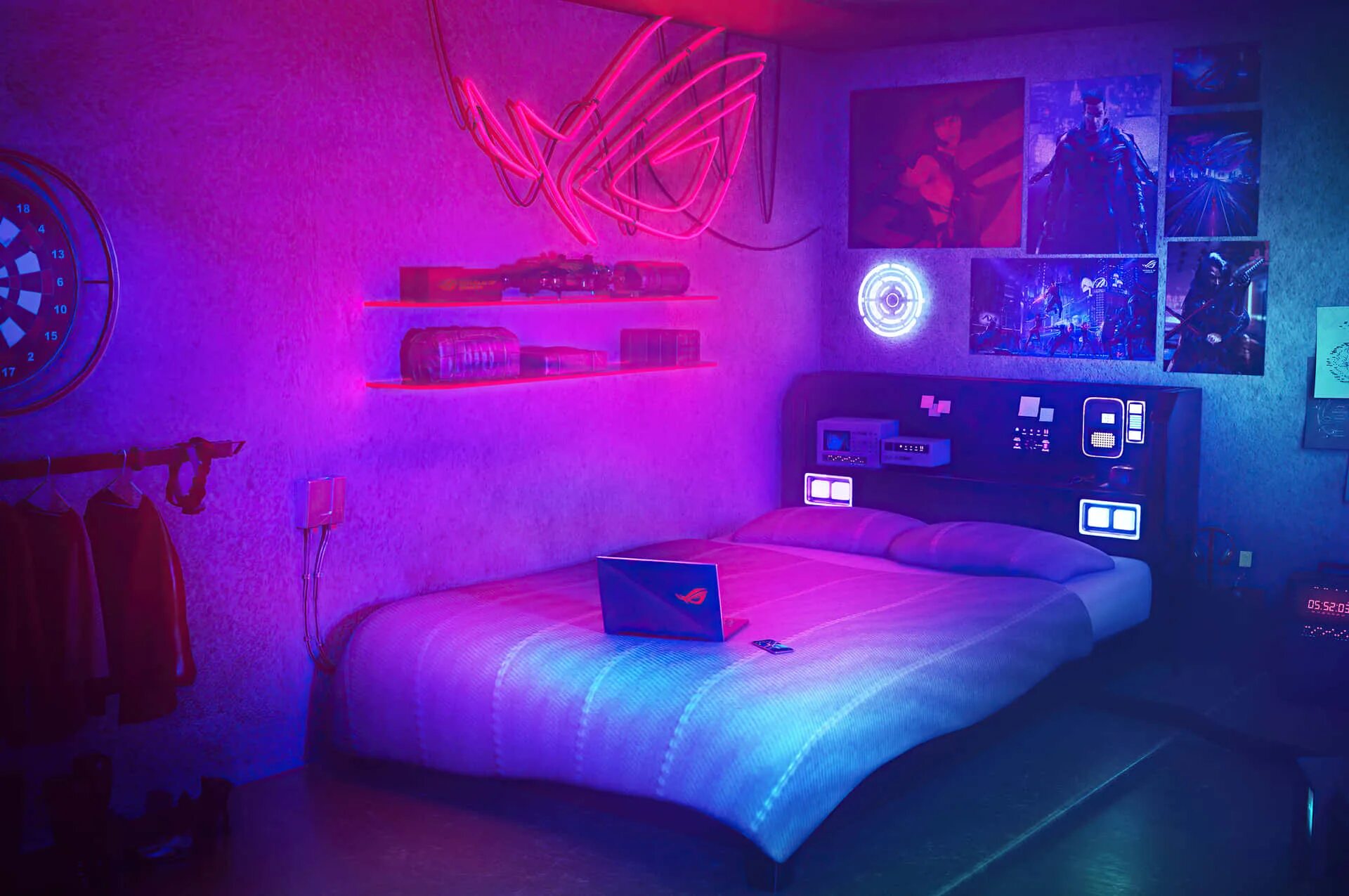 Геймерская комната. Комната геймера с подсветкой. Геймерская комната с подсветкой. Неоновая игровая комната. Неоновый режим